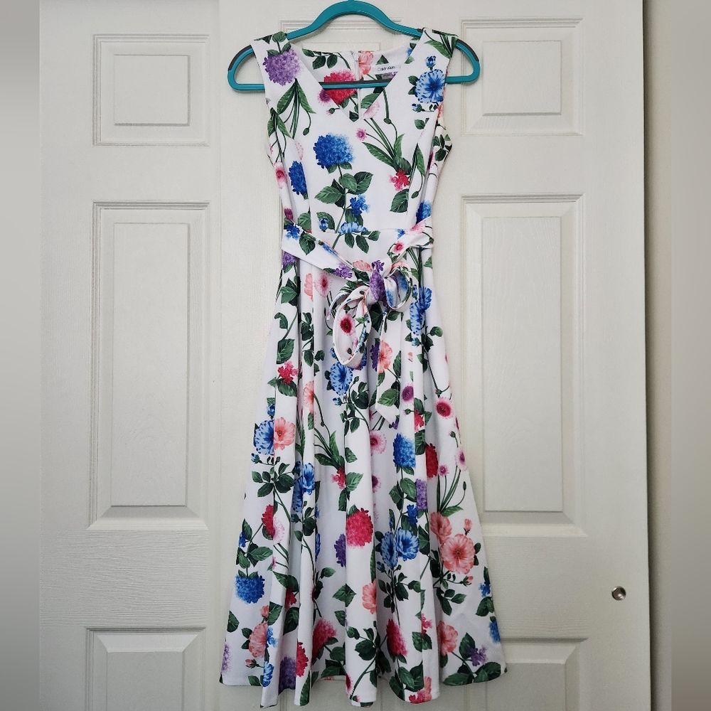 Calvin Kein Tea Length Dress